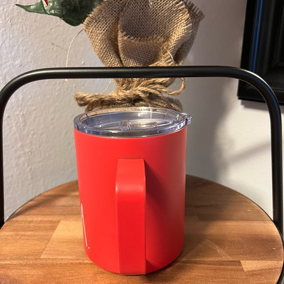 Rae Dunn “Hot Cocoa” New Red Insulated Mug - Picture 3 of 6
